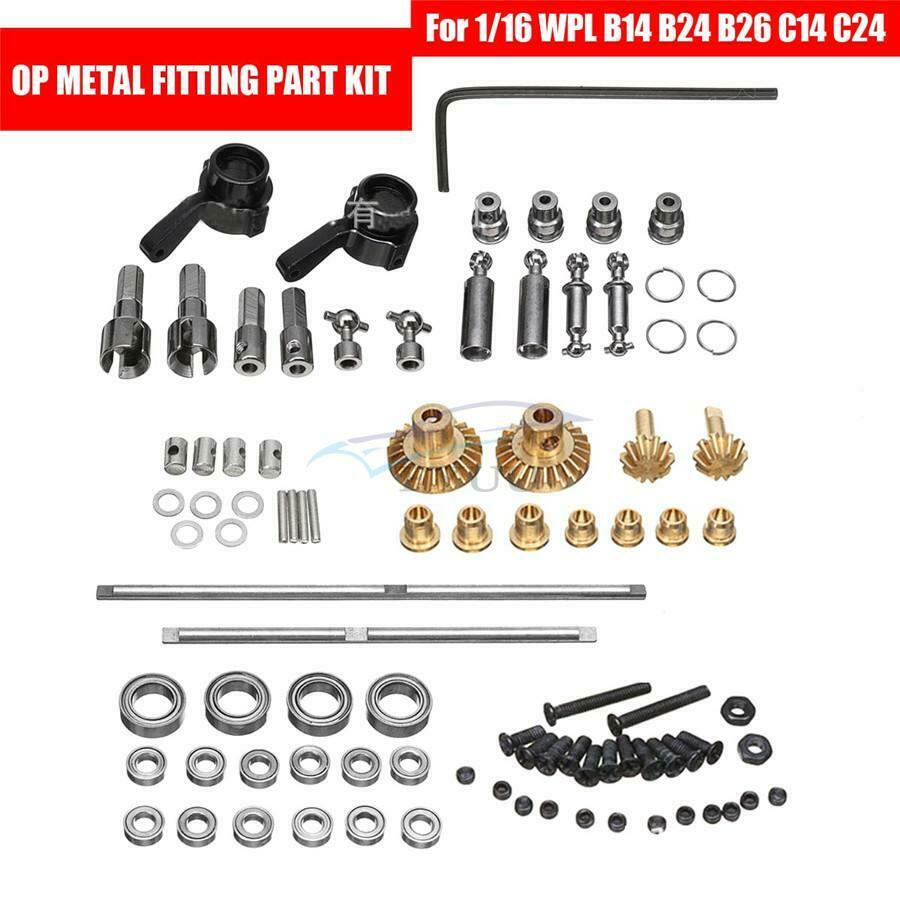 For 1/16 WPL B14 B24 B26 C14 C24 High Quality Car Metal Spare PartsTool Kit