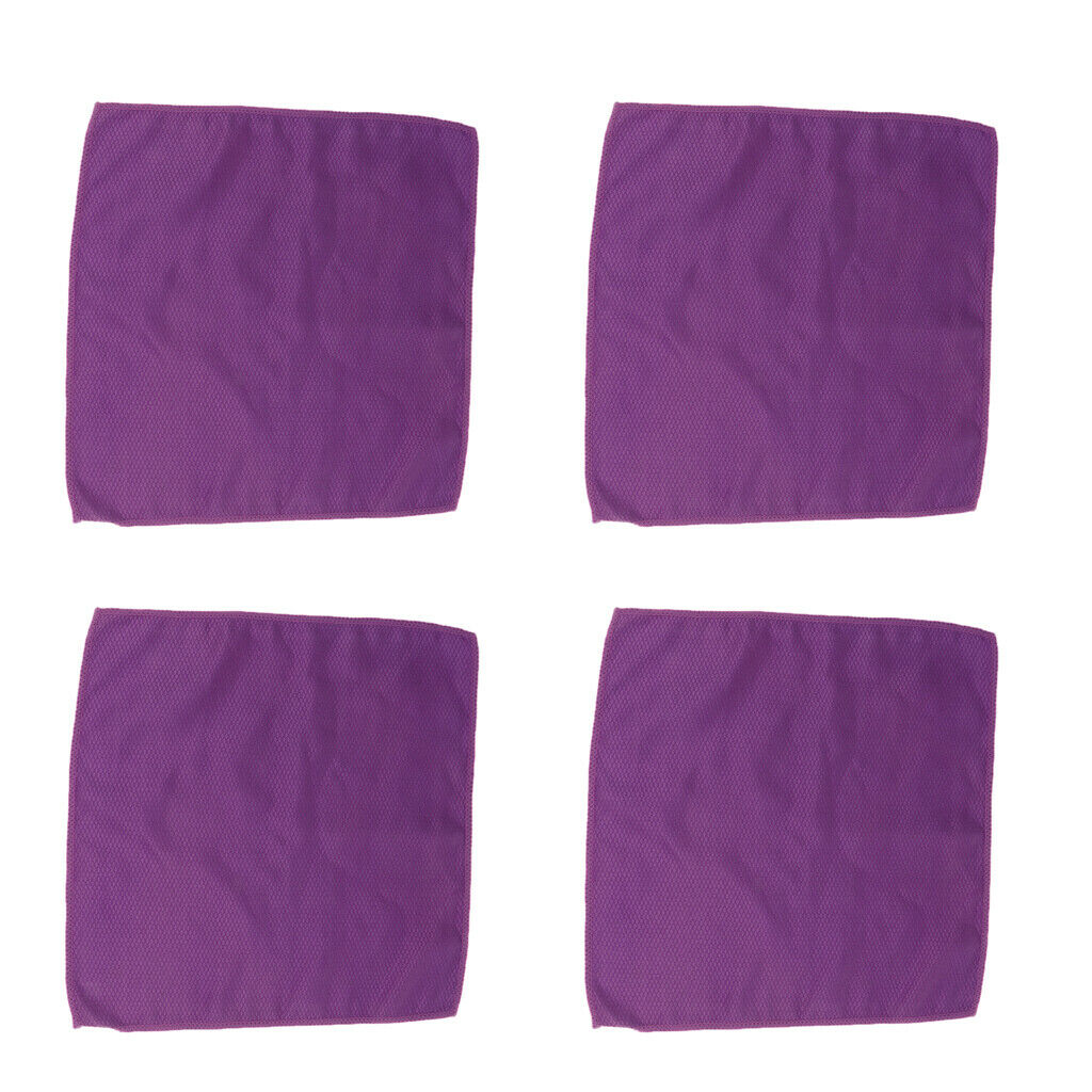 4 pcs Aquarium Fish Tank Plastic Cleaning Pad Wash Cleaning Towel Cloth