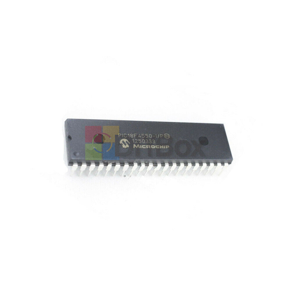 1PC PIC18F4550-I/P MICROCHIP PIC18F4550 DIP-40 CHIP IC NEW