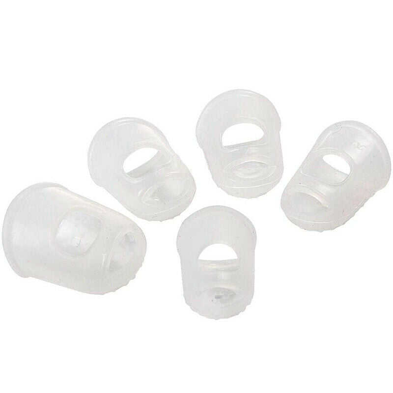 5pcs Finger Cover Anti-slip Hands Relief Pain Gloves for Ukulele Electric Aco JY