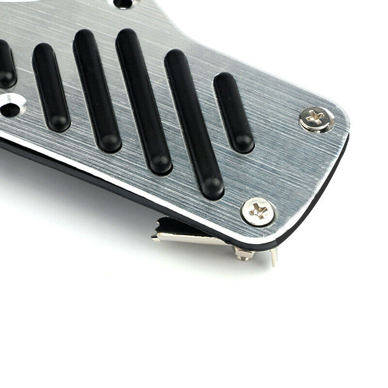 3PCS Non-slip Aluminum Accelerator Pedal Foot Pedals Pad Cover For Brake Clutch
