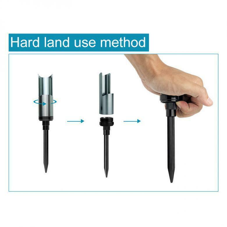 Ground Stand Inserts Parts Small Fishing Rod Holder Foldable Bracket Fish Pole