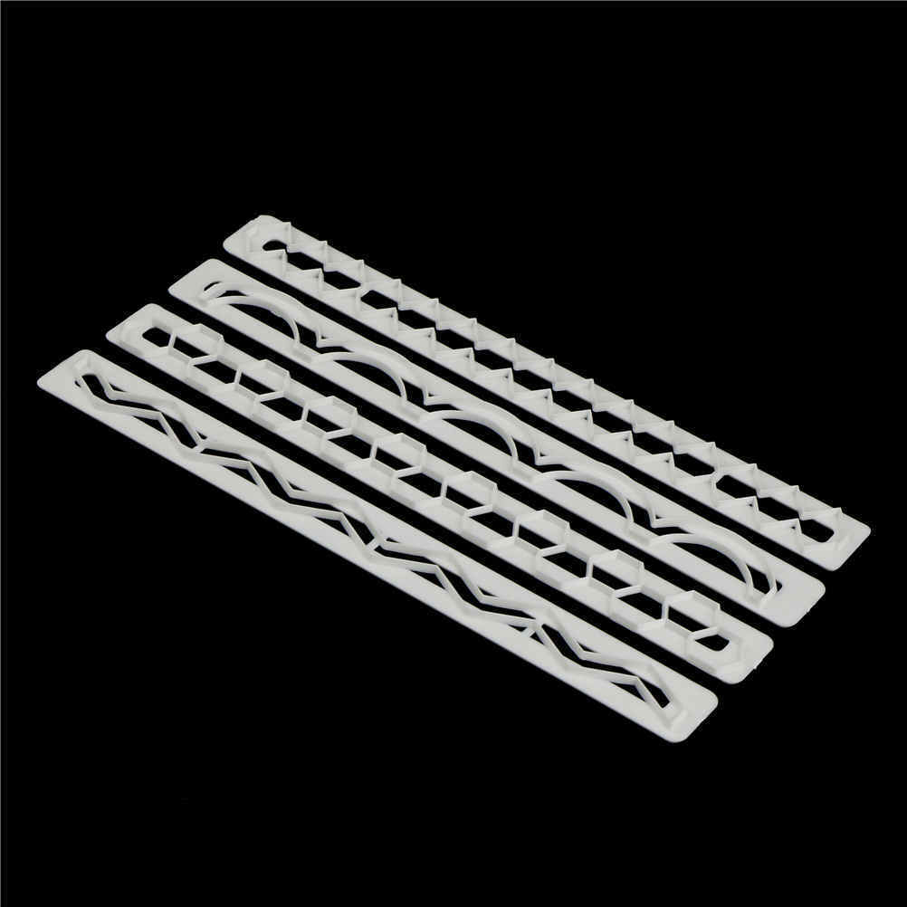 4X Geometry plastic fondant cookies cutter cake decorating tools fondant m.l8