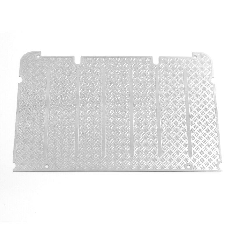 Metal Roof Luggage Rack Decoration Board Anti-Skid Plate for 1/10 RC Cler TraxX4