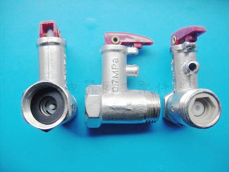 Electrical storage water heaters Relief Valve Copper valve pressure 0.7MPa