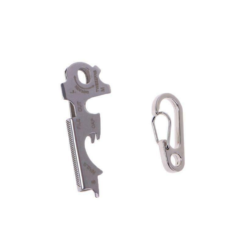 Multifunctional Survival Tool Stainless Steel TU47 True Utility Keytool Key Tool
