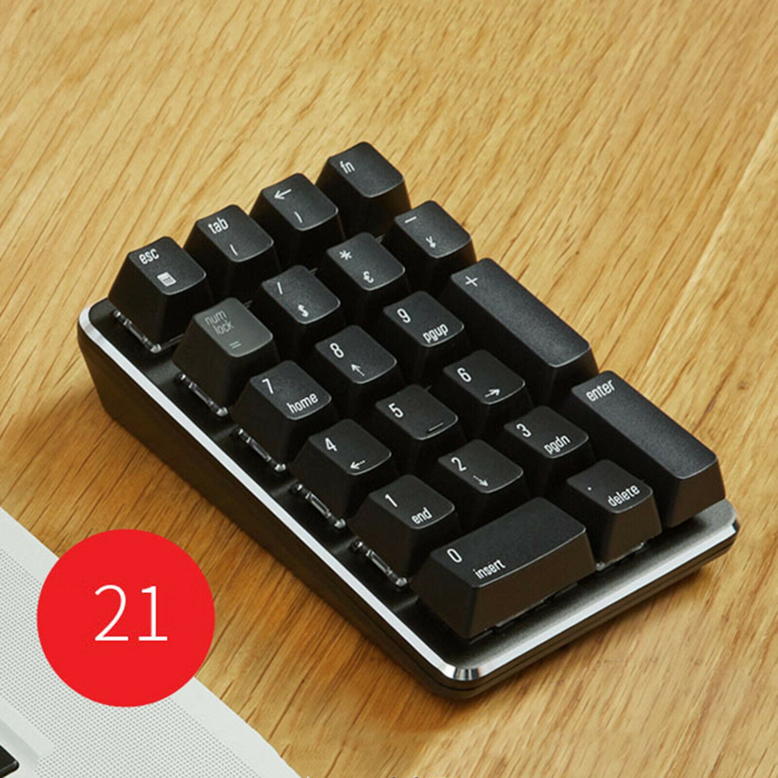 Compact 2.4G Wireless Mechanical Numeric Keypad Numpad Gaming Keyboard