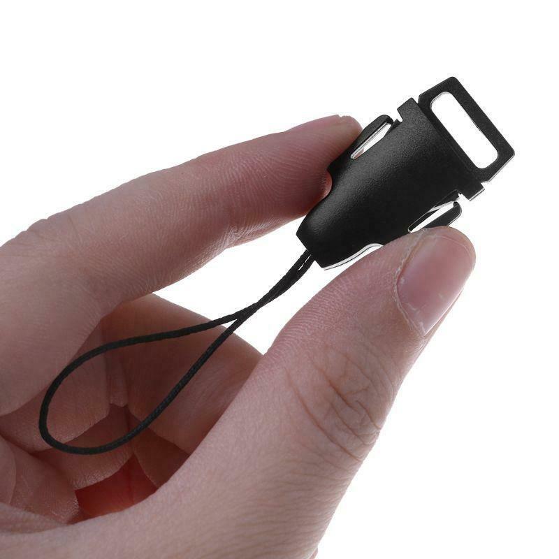 2PCS QD Loops Connectors Camera 1.2cm Quick Release Buckle Kit Neck Strap Camera