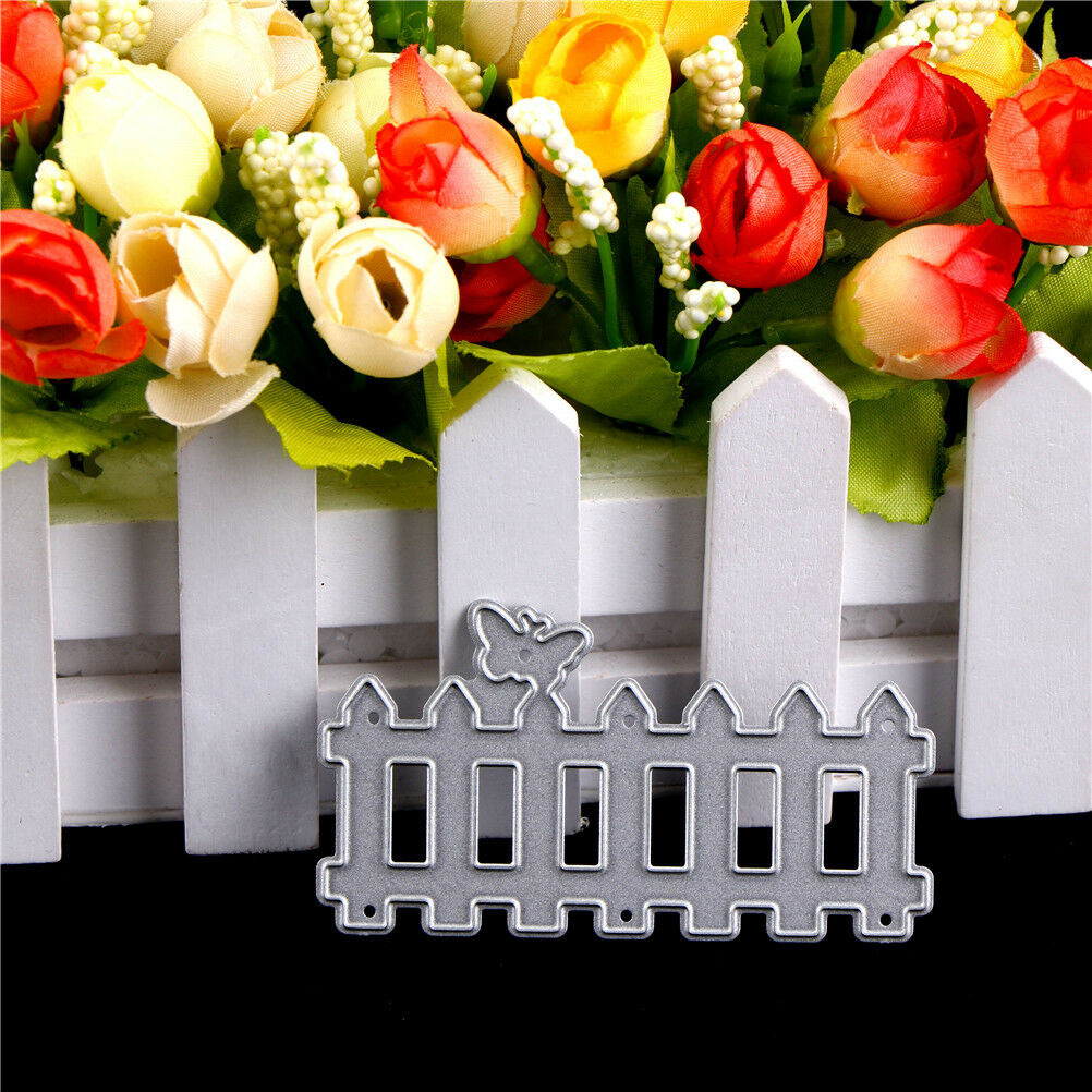 Fence Cutting Dies Stencil Scrapbooking albums Embossing Folder paper Cr .l8