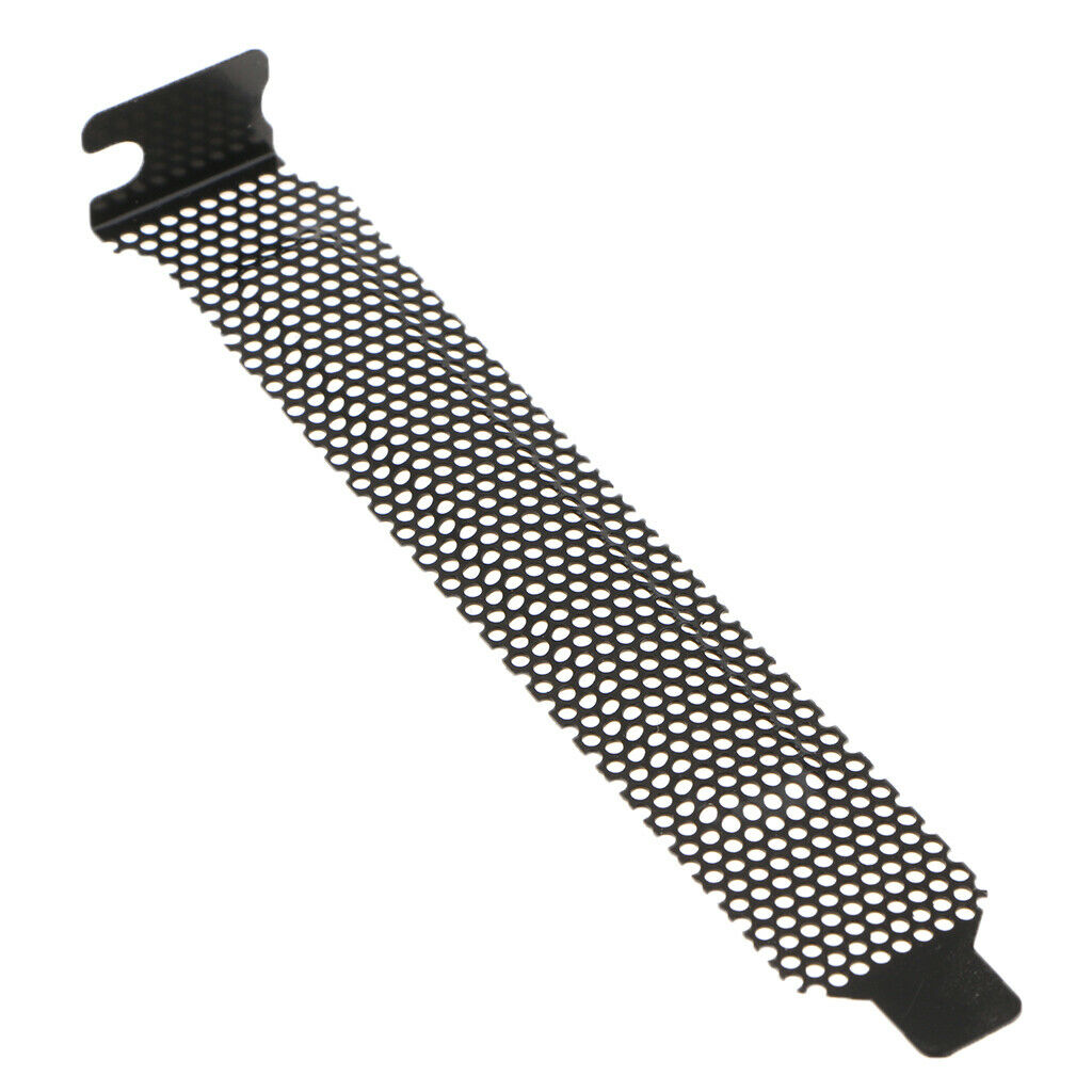 10x Hard Steel Dust Filter Blanking Plate PCI Slot Cover Heating Dissipation