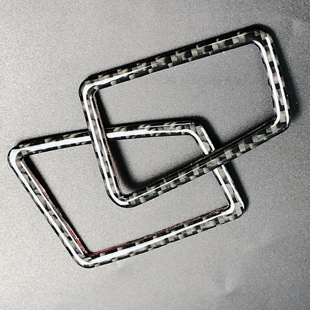 Carbon Fiber Side Air Vent Outlet Cover Trim Fit  E90 E92 Right Driving