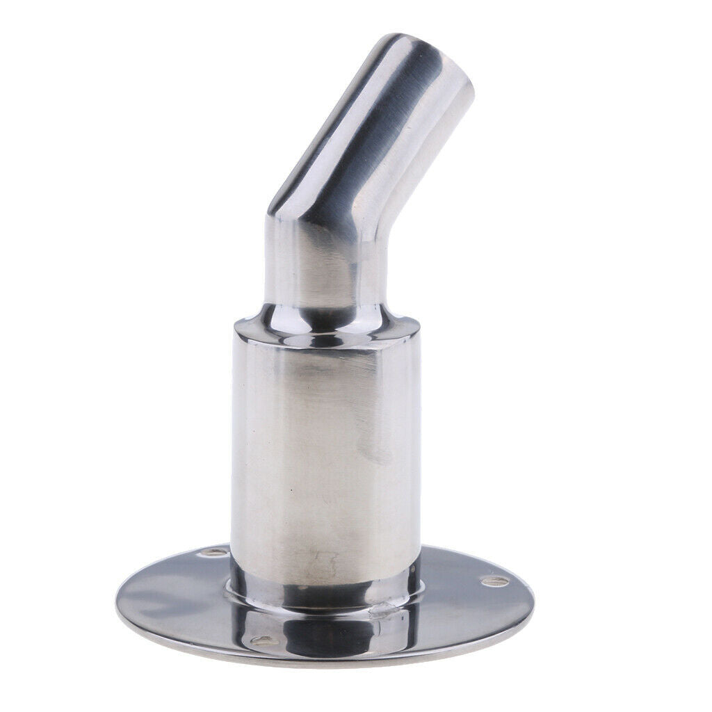 Marine 304 Stainless Steel Thru Hull Plumbing Fitting Adapter for 22mm Hose