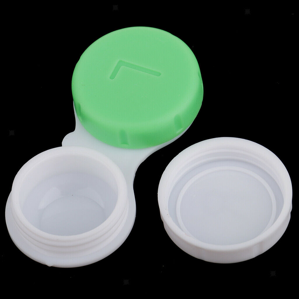 30x Pocket Mini Contact Lens Box Travel Lenses Soaking Case Organizer Containers