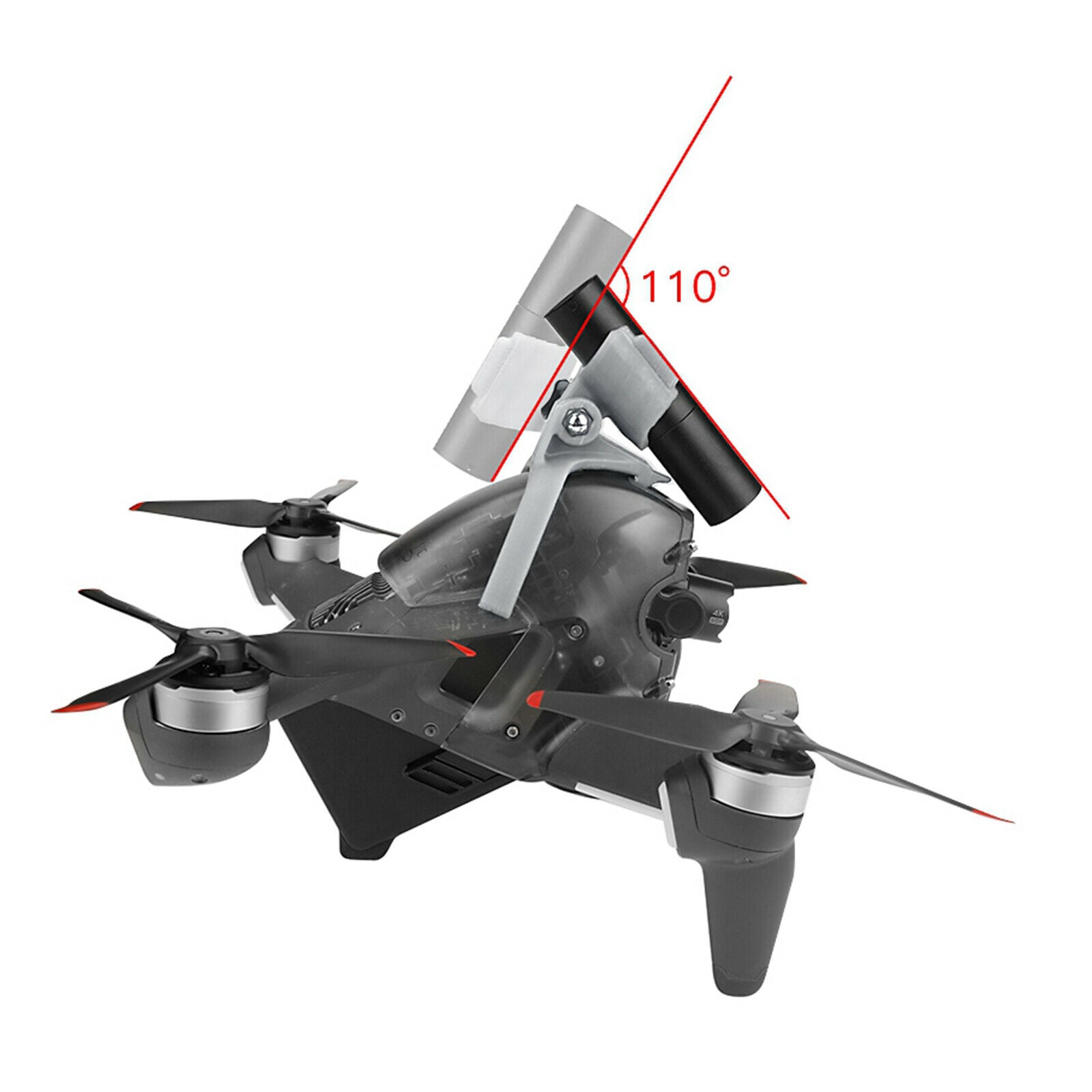 Recharging Drone Night Light Searchlight Position Light for DJI FPV Upgrade