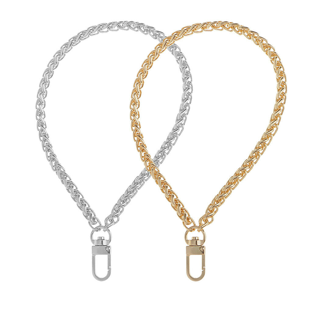 2x Skinny Bag Chain Replacement Strap Women Purse Coin Purse Handbag 20cm