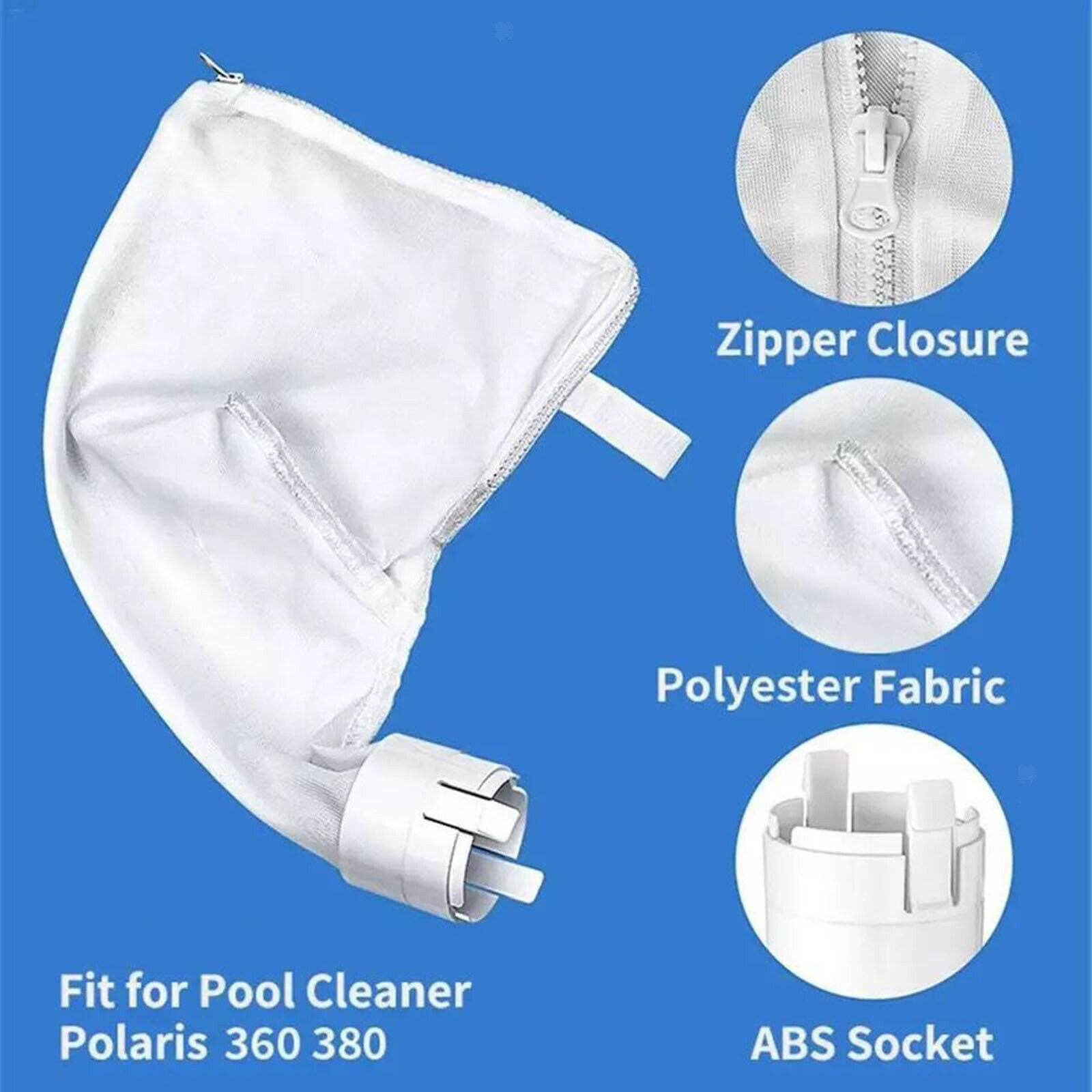 All Purpose Pool Spa Vacuum Cleaner Filter Leaf Bags for Polaris 360 380
