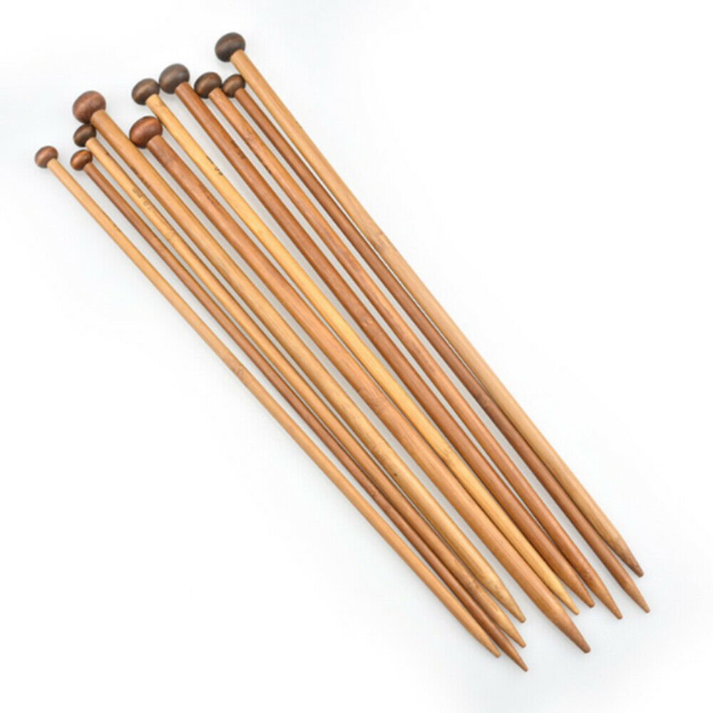 Bamboo Long Stick Needle Sweater Needle Bamboo Stick Needle Hand Knitting Tools