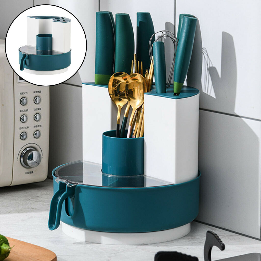 Storage Rack Tableware Multifunction Seasoning Box Kitchen Shelf for Cutlery