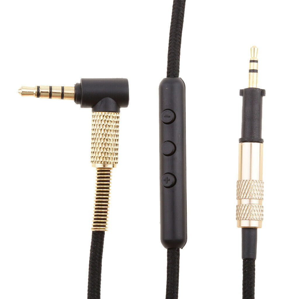 2× Replacement Audio Cable Wire Cord for AKG K450 Q460 K451 K452 K480 Headphones
