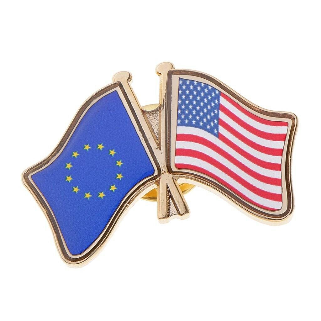 Souvenir Country Flag Badge National Pride Flag Badge Brooch Unisex Gifts,