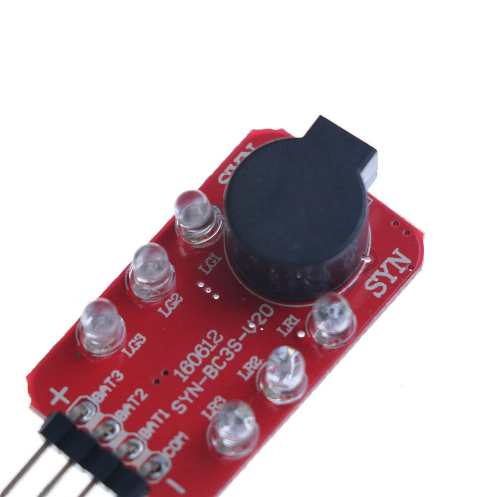 2S-3S RC Lipo Battery Low Voltage Tester Checker Alarm Indicator Buzzer LE.l8