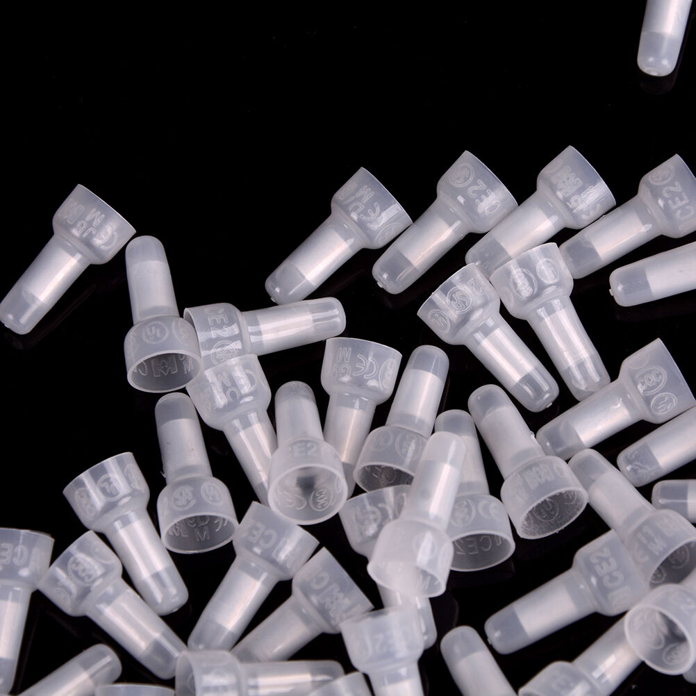 1000X Closed End Crimp Caps 16-14 AWG Gauge Car Audio Wire Connectors TerminY1