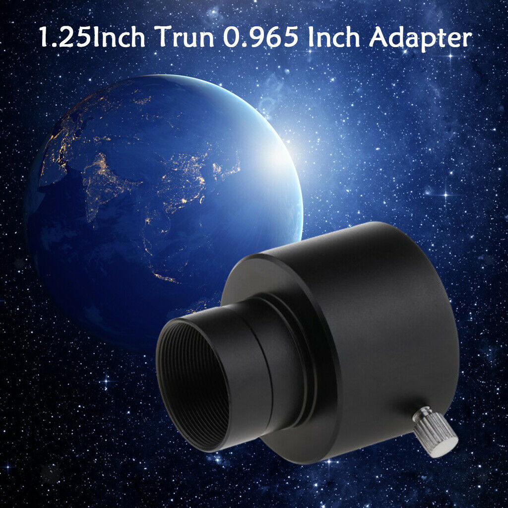 Telescopic eyepiece adapter 1.25 inch to 0.965 "/24.5mm to 31.7mm adapter