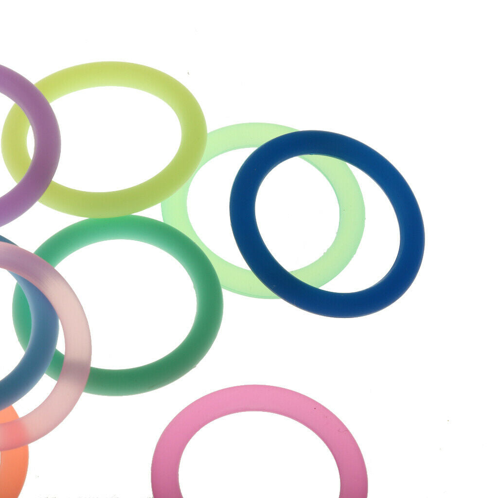 20 Pieces Silicone Baby Pacifier Holder Adapter O