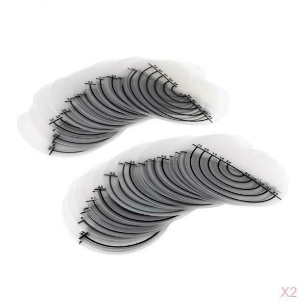 100 lot Heat Shield Guards Separator Protector Template for Hair Bonding