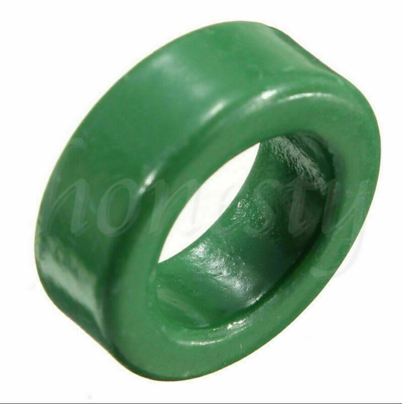 15Pcs 14mm*8mm *6mm Round Green Transformers Toroid Ferrite Cores