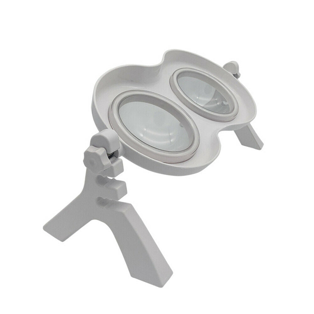Elevated Pet Dog Cat Bowls Double Pet Feeders Adjustable Food Water Bowl