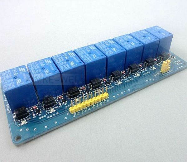 5V 8 Channel Relay Module Board for Arduino PIC AVR MCU DSP ARM Electronic