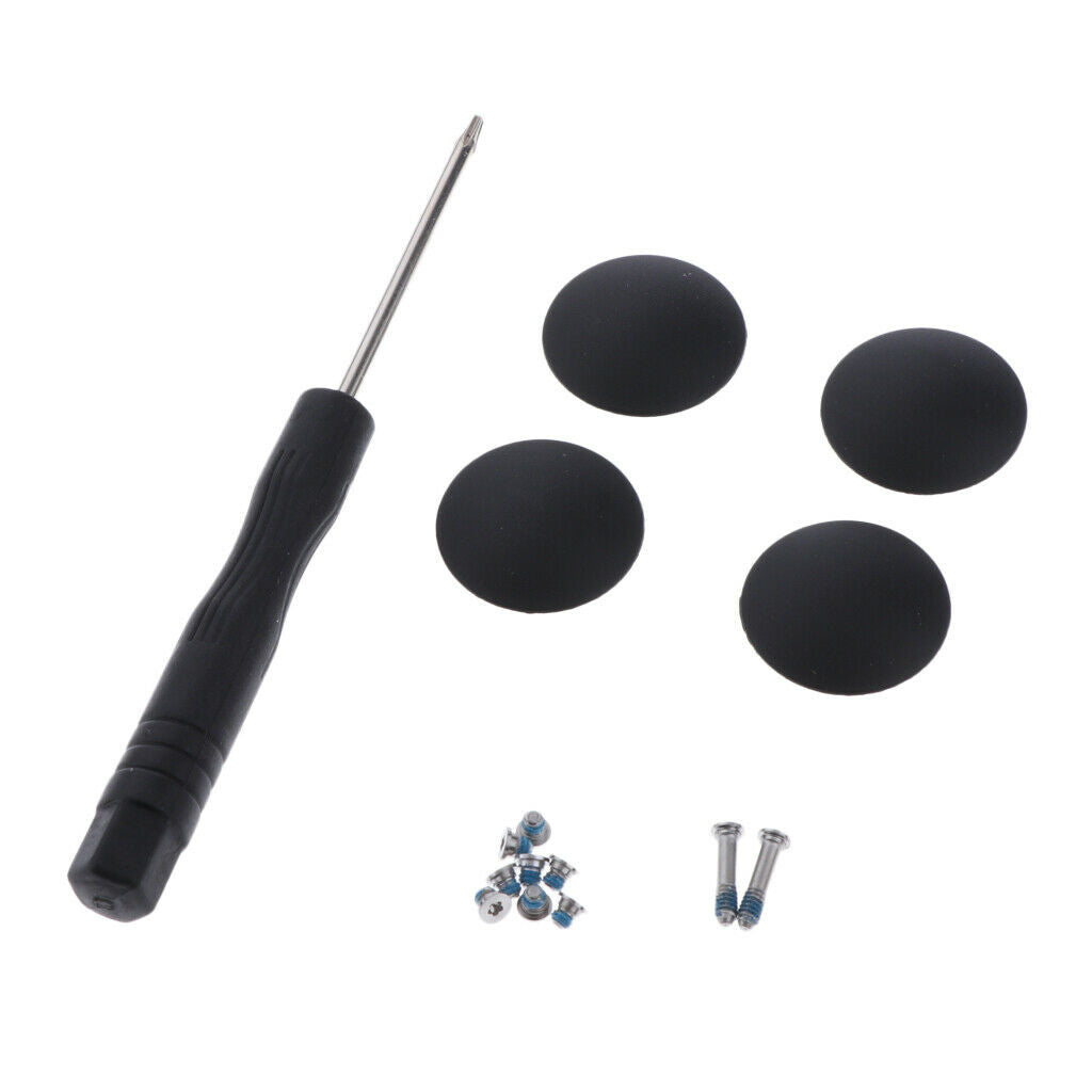 For A1369 A1370 A1465 A1466 Rubber Bottom Case Cover Feet Kit+Screw Set+Tool