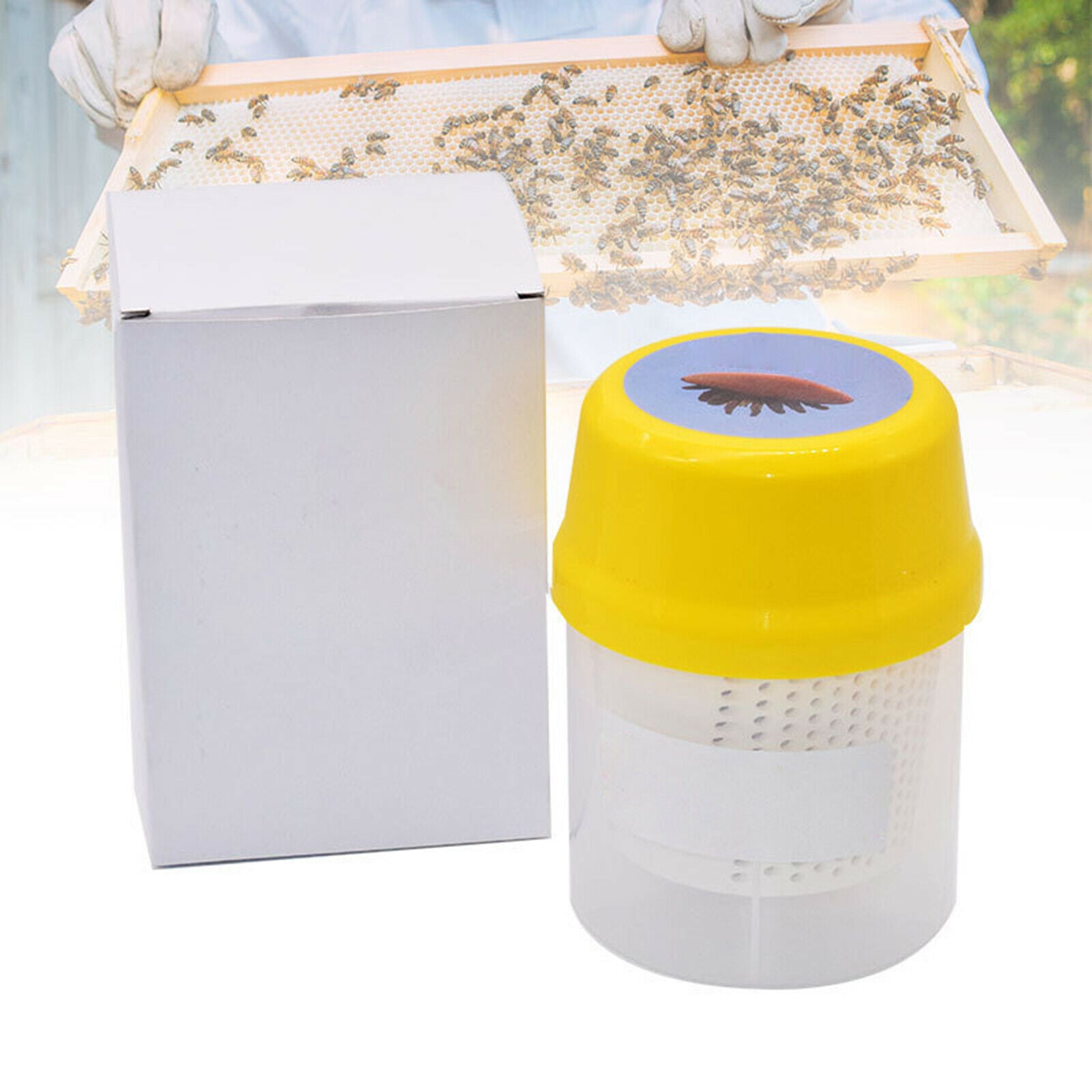 Varroa Shaker Mite Killer Monitoring Bottle Beekeeper Bees Equipment Tool