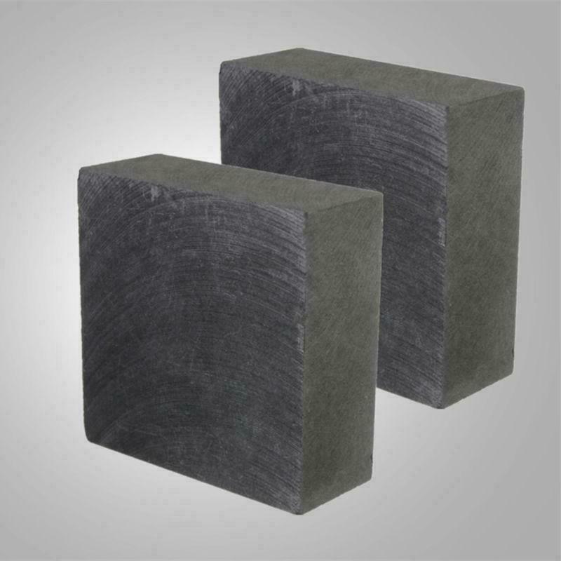 1pcs 99.9% High Purity Fine Grain Graphite Ingot Blank Block Sheet 50x50x20mm