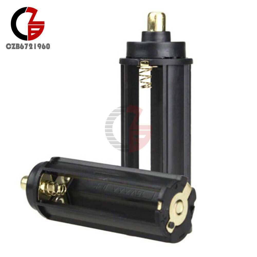 4PCS Battery Holder Case Box 3 AAA LR03 UM-4 For Flashlight Torch Replacement