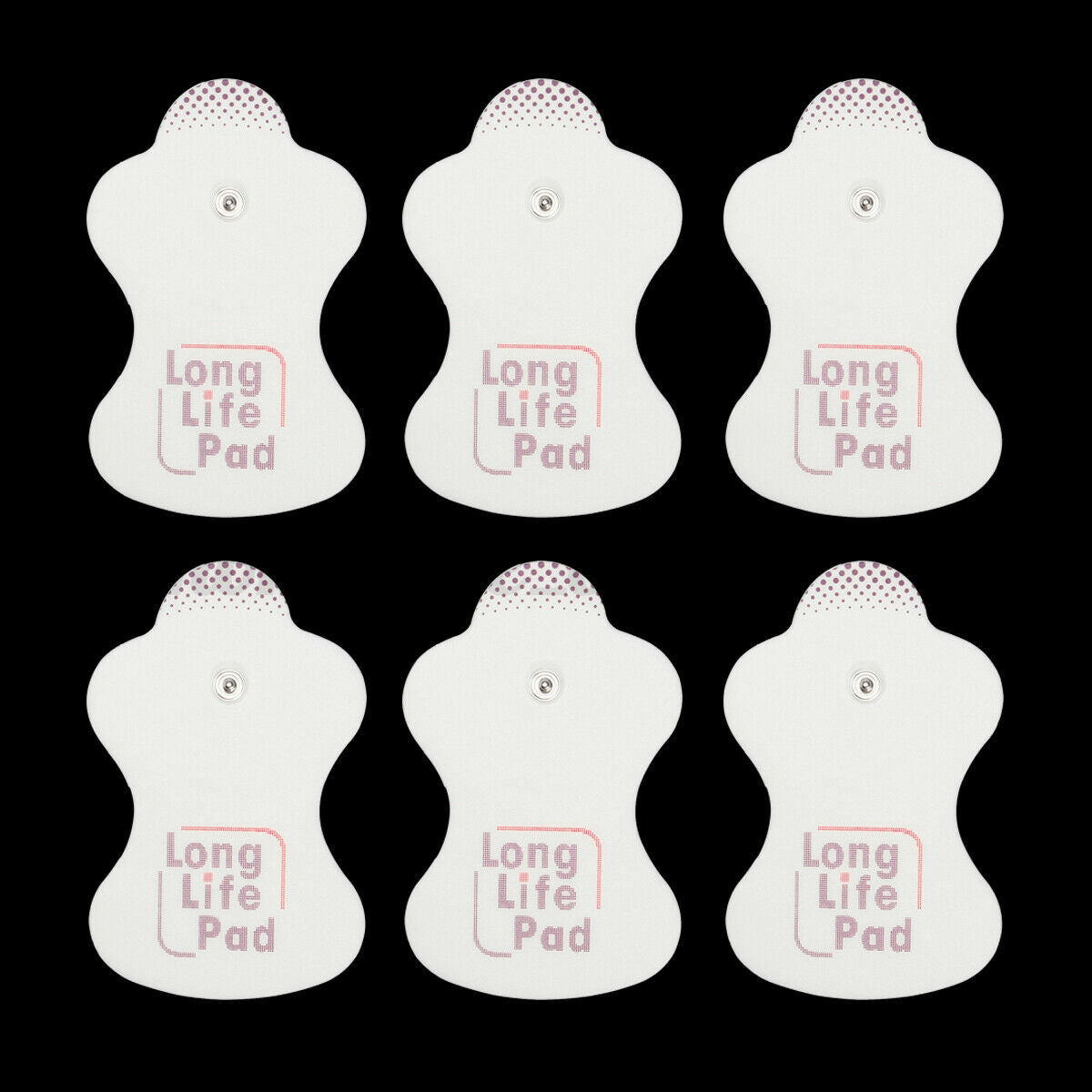 12 PCS Self Adhesive Electrode Pads Replacement Reusable  Pad For Omron Massager