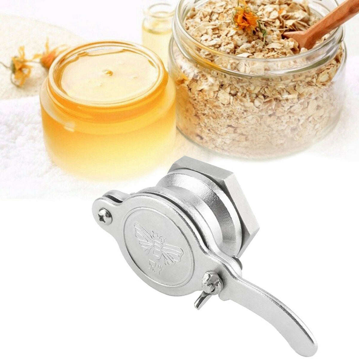 Stainless Steel Honey Valve Tap Gate Beekeeping Extractor Bottling Stoppers
