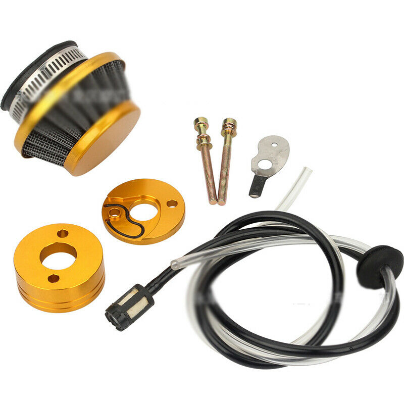 Motorcycle Bikes Modificate Air Filter Kit Fuel Line Gasket For 43cc 49cc Engine