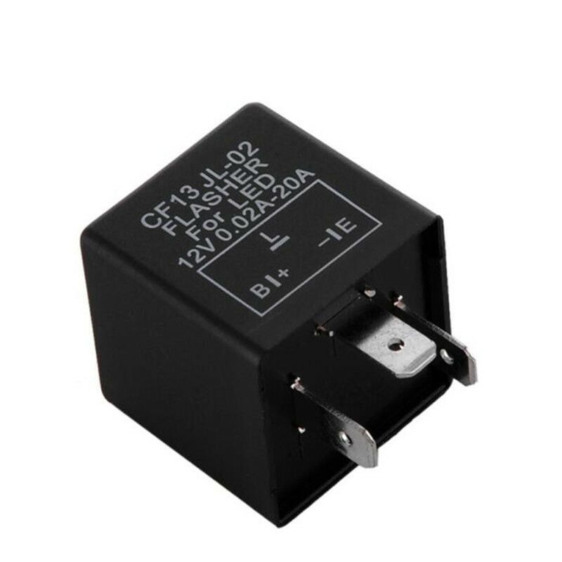 3 Pin Electronic Car Flasher Relay CF13 JL-02 fix LED light Hyper,Flash B.l8