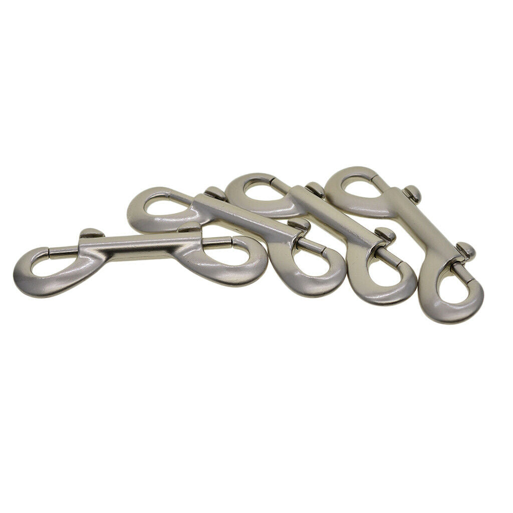 Set of 4 Heavy Duty 3.5" Double Ended Bolt Snaps - Designed for Agricultural,