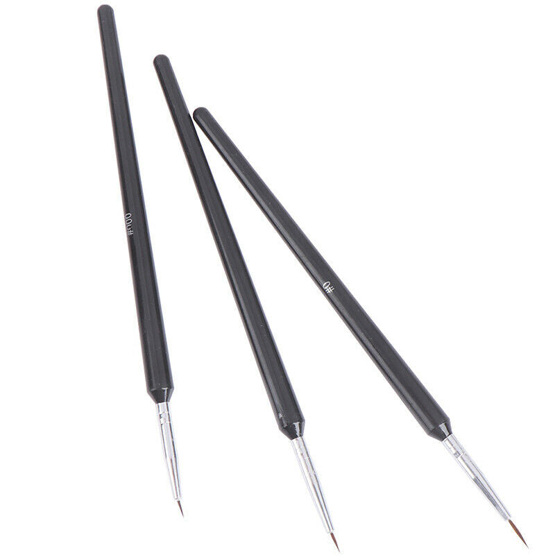 3pcs/set Cake Decorating Brush Set Food Paint Icing Cupcake Sugarcraft To.l8