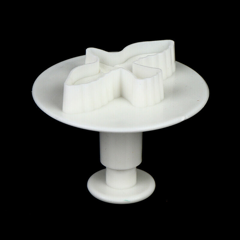 3pcs /set Dove Shape Cake Decorating Fondant Lacing Plunger Cutters Tools MoFCA