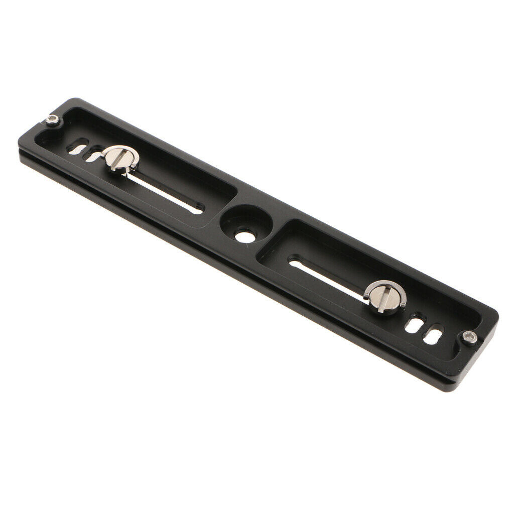 200mm Quick Release Plate Metal QR Clamp With 1/4'' Adapter For Manfrotto Benro