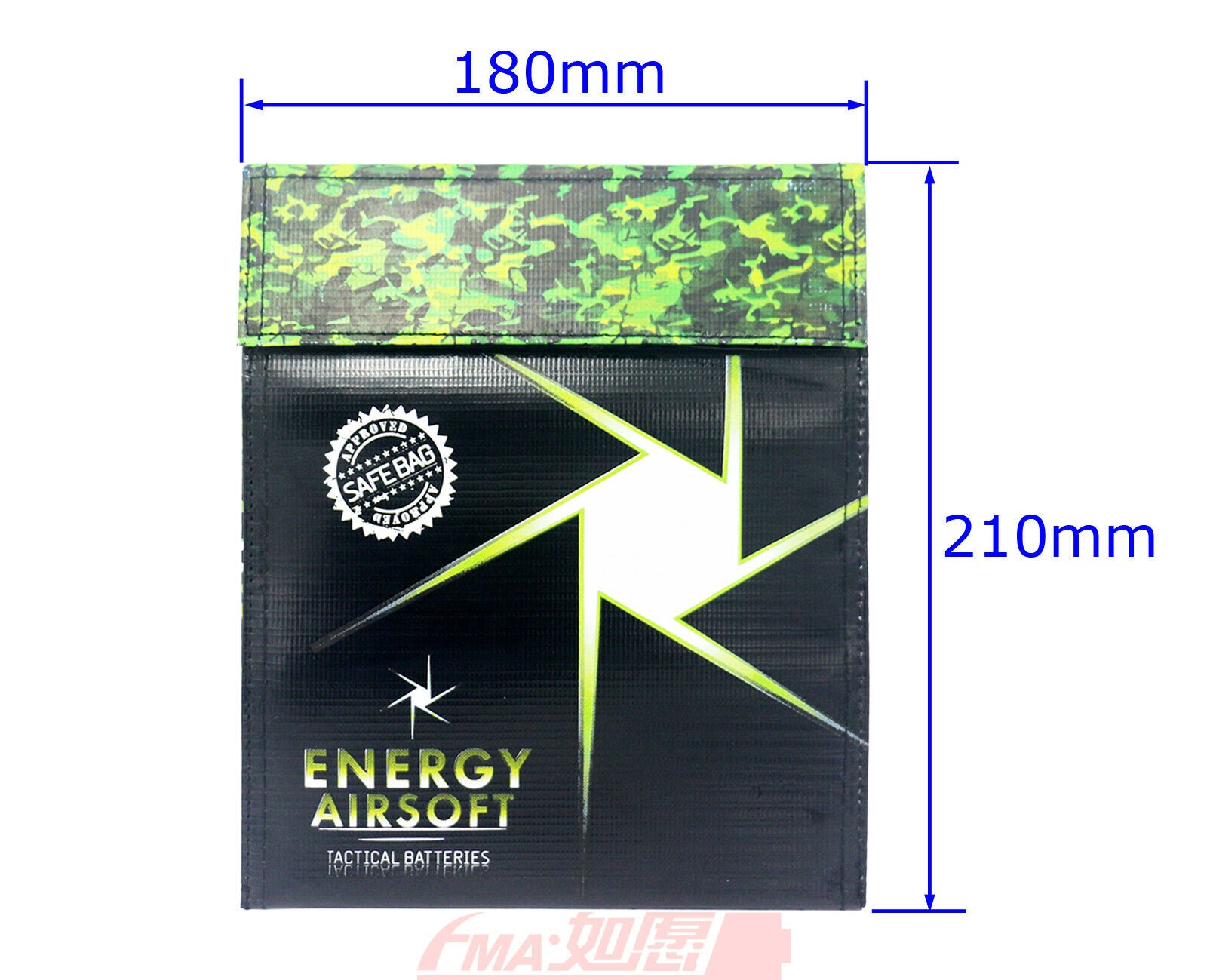 Explosion Proof Safe Bag Avoid Explode for Higher power Li-Po Li-ion Battery