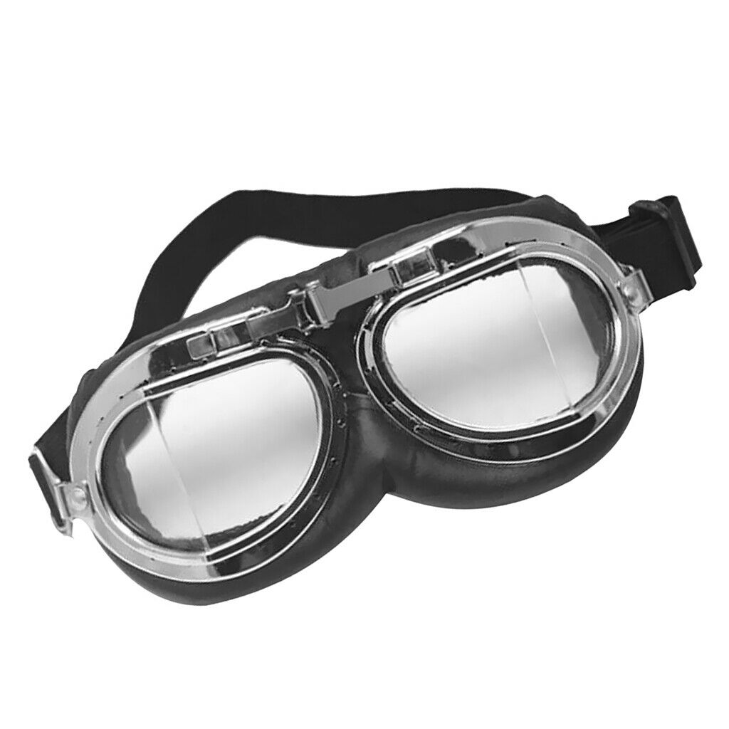 1x Pair Of Glasses With Transparent Peripheral Vision Transparent Lens Foam
