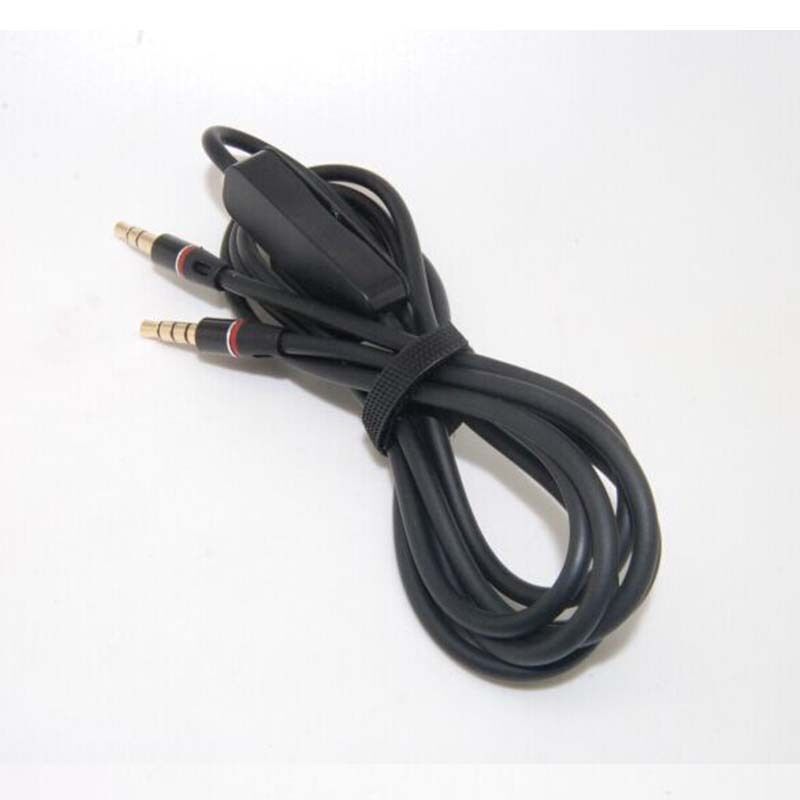3.5mm Audio Cable Cord with MIC For Audio-Technica ATH-ANC7 b SViS Headphone gm