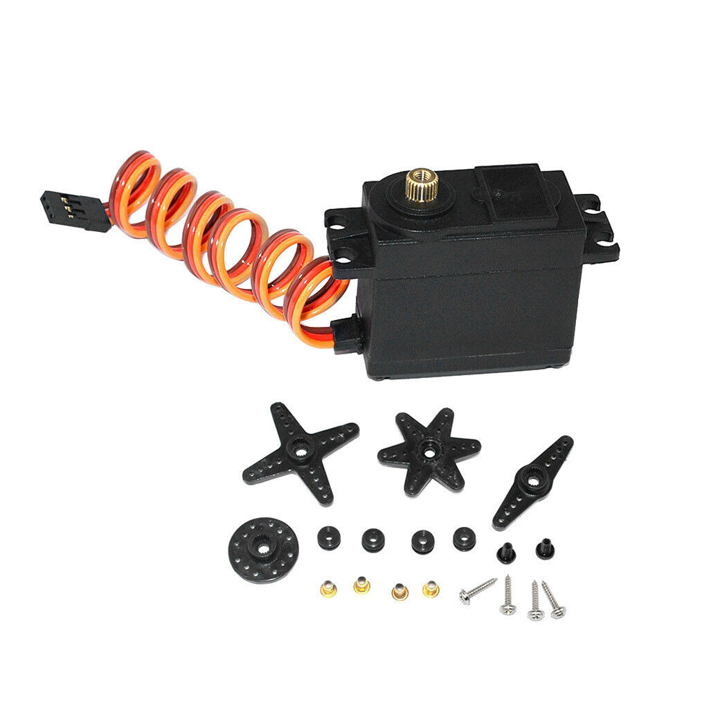 Full Waterproof Copper Gear Digital Servo 9Kg for 1/10 RC Car Boat Airplane