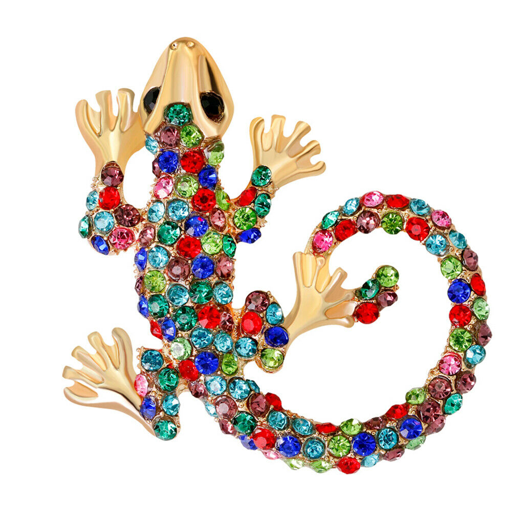 Fashion Brooch Lapel Pin Corsage Crystal Rhinestone  Animal Lover Pin