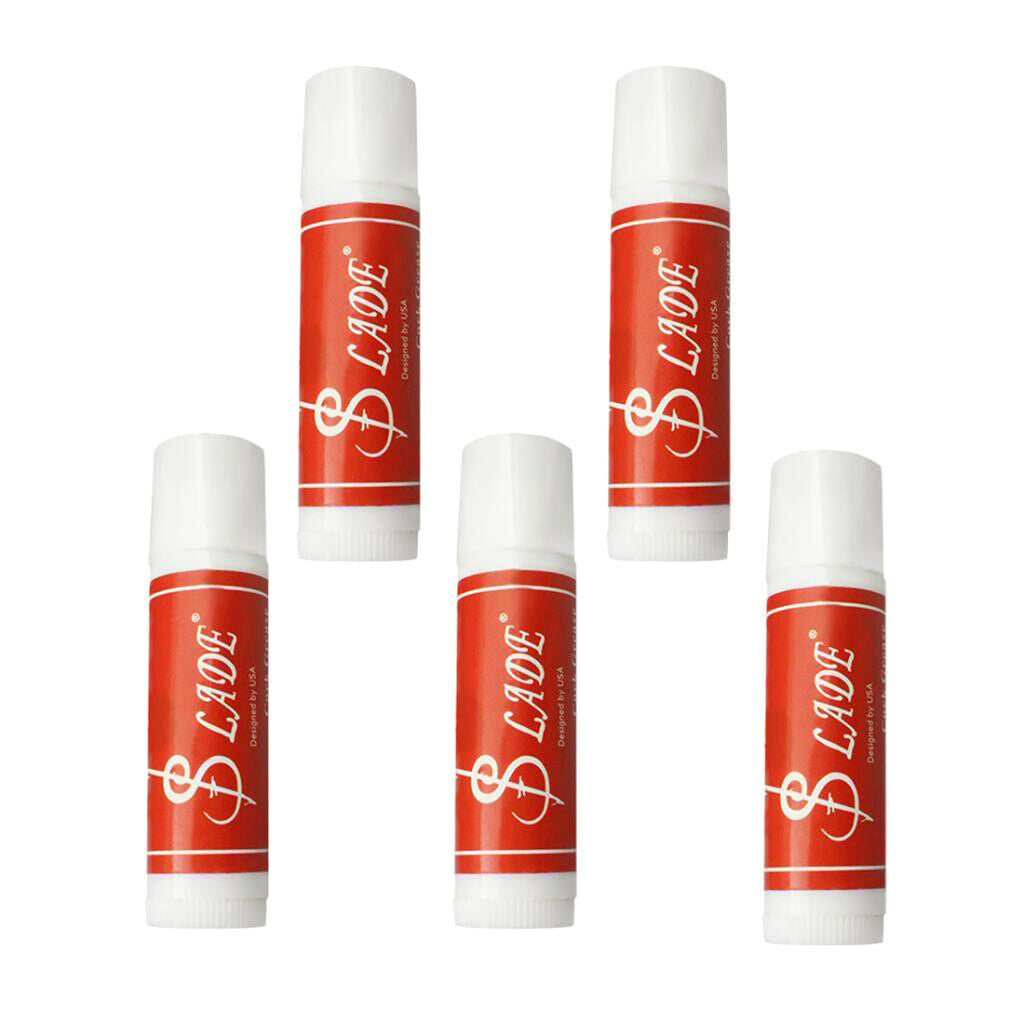 5x Sax Cork Grease Oil Woodwind Instruments Saxophone Parts Lipstick Tube